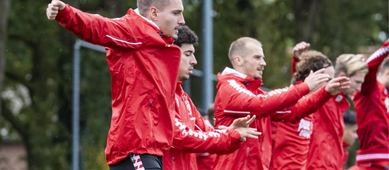 Selectie werkt toe naar thuisduel met Willem II