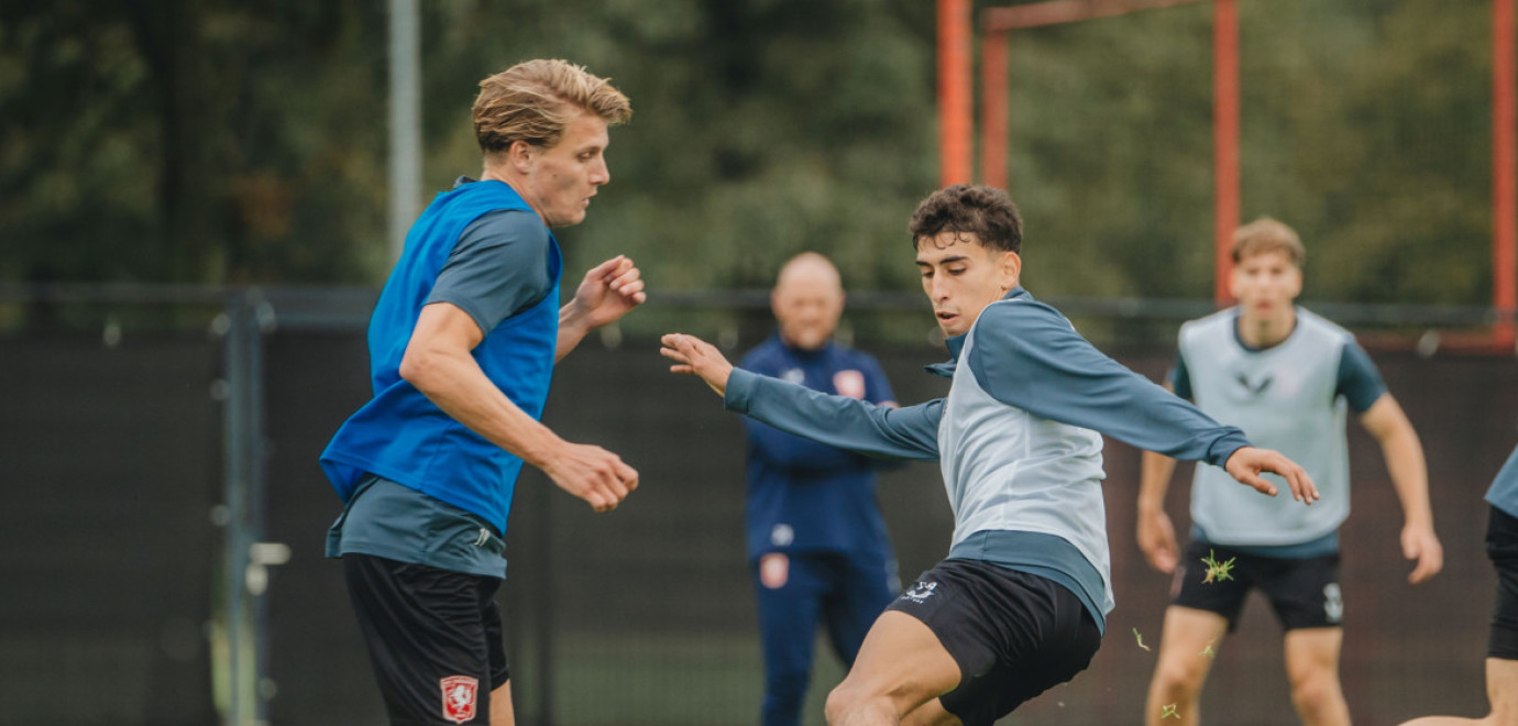 Training in beeld - Selectie werkt toe naar zondag