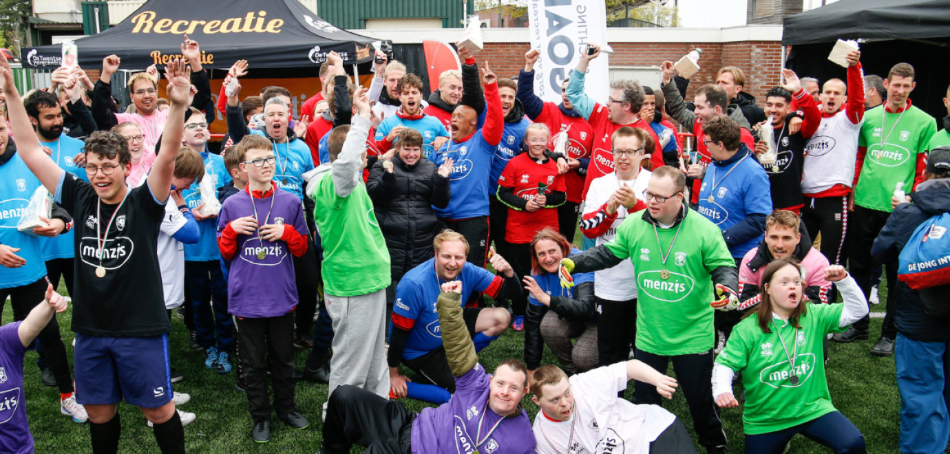 Speciale voetbalmiddag met de selectie 