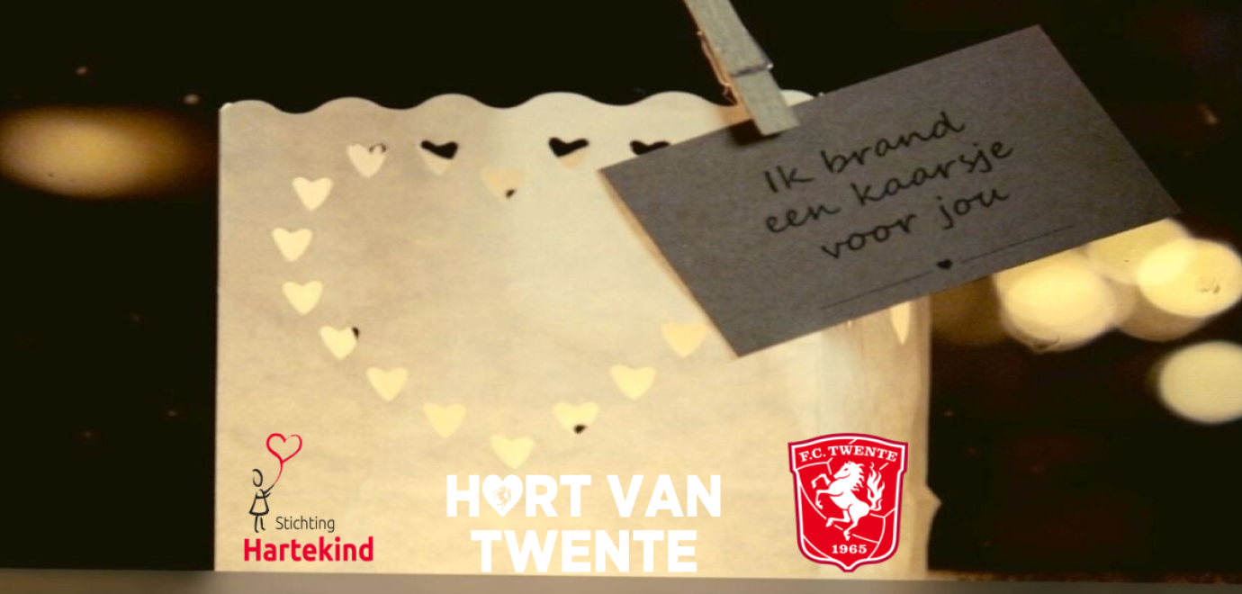 Stichting Hartekind en FC Twente samen sterk op WereldLichtjesDag