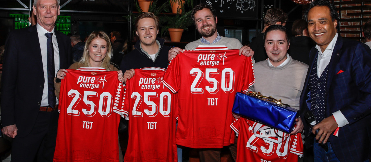 Talent Group Twente verwelkomt 250e lid 