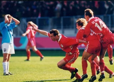 2000 03 26 FCT FC Utrecht  Houwing scoort 3 2