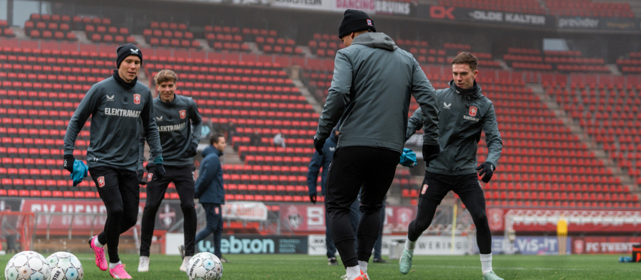 Training in De Grolsch Veste