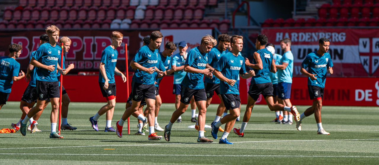 Training in aanloop naar thuisduel met FC Red Bull Salzburg