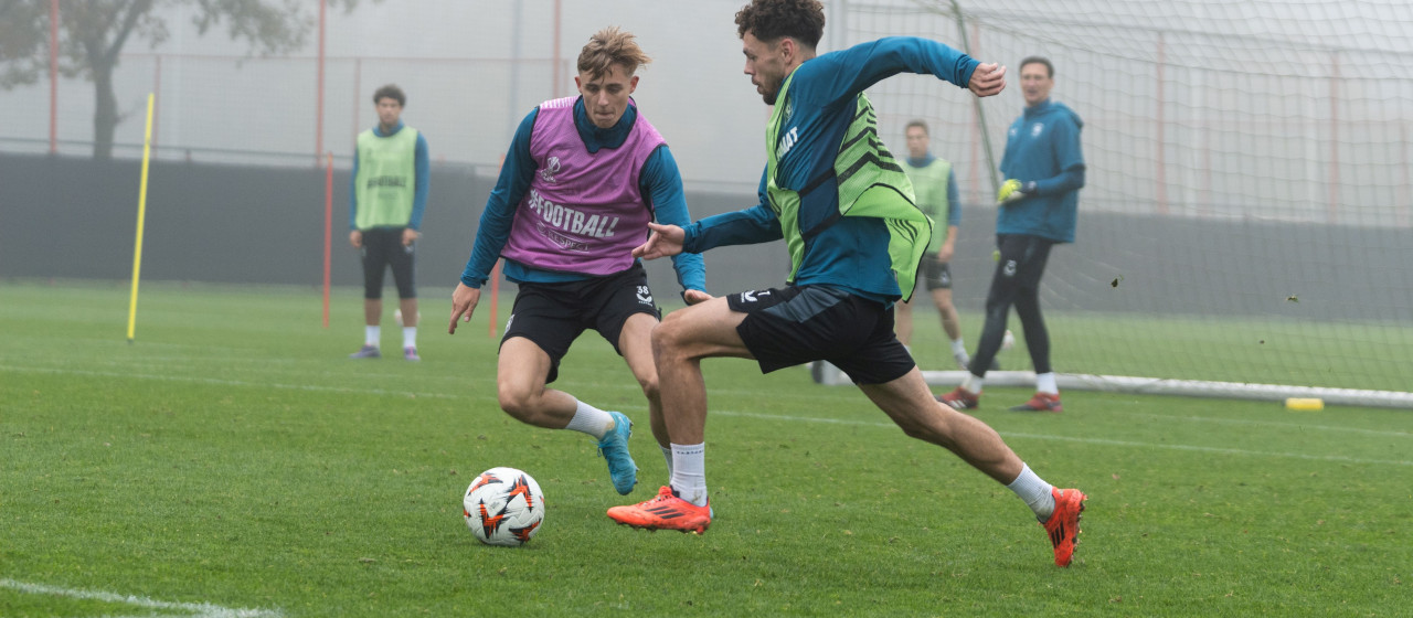 Training in aanloop naar thuisduel met Lazio 