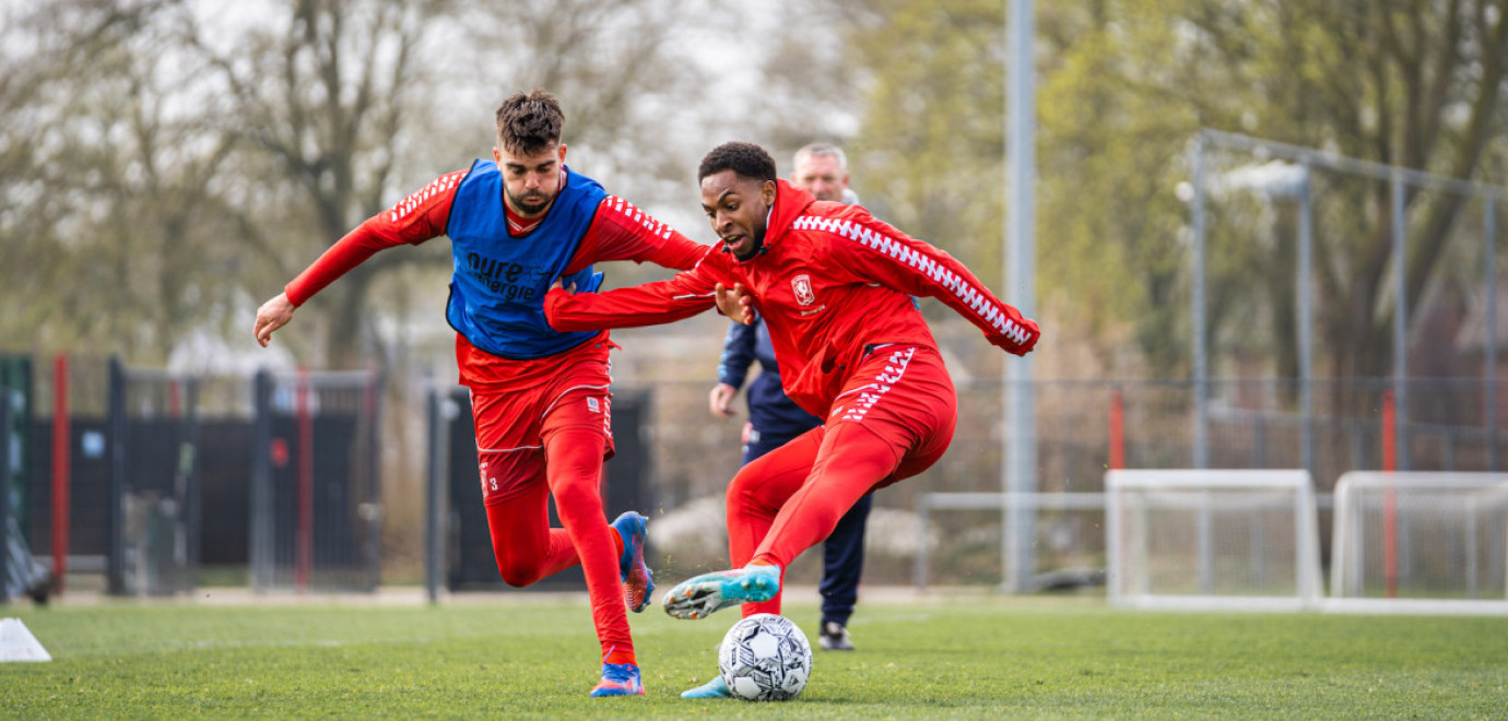 Training in beeld: selectie werkt toe naar zaterdag