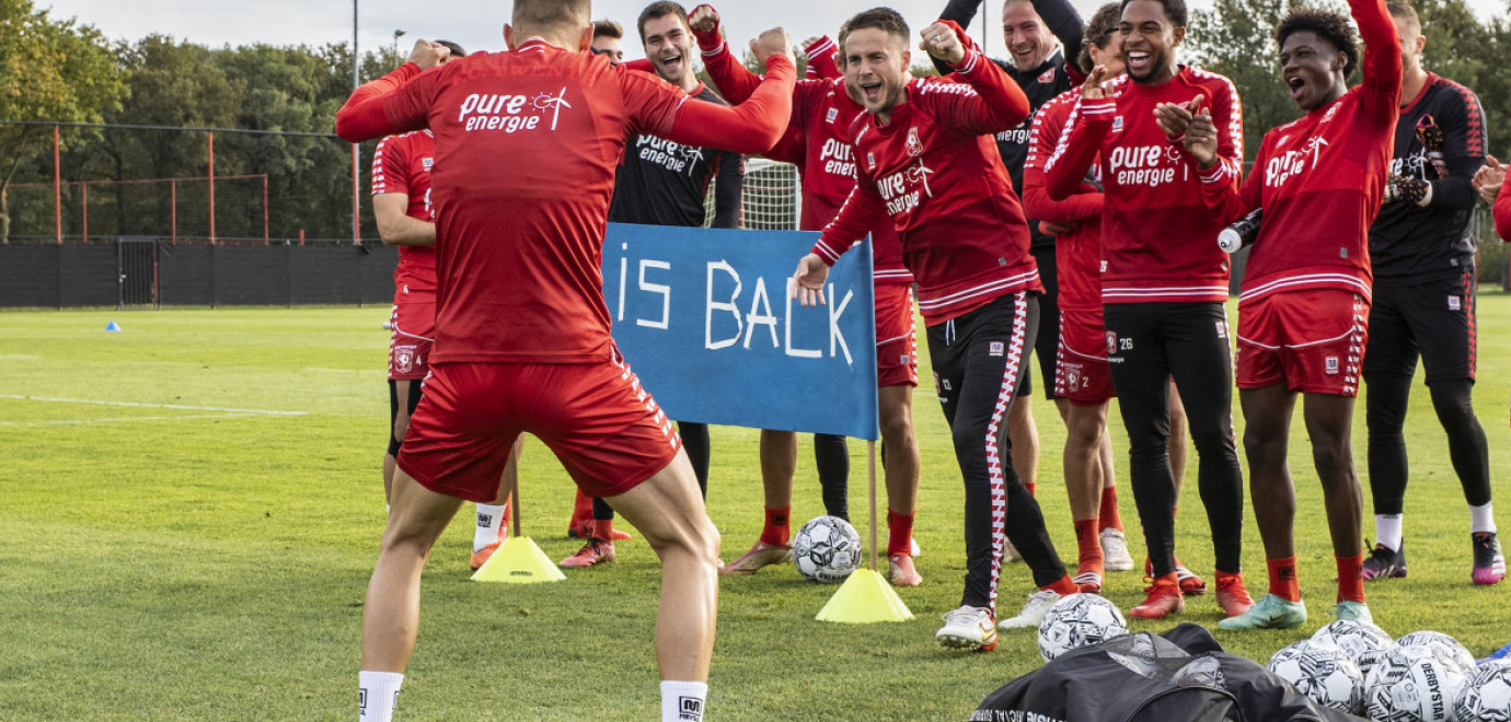 Vaclav Cerny terug op het veld 