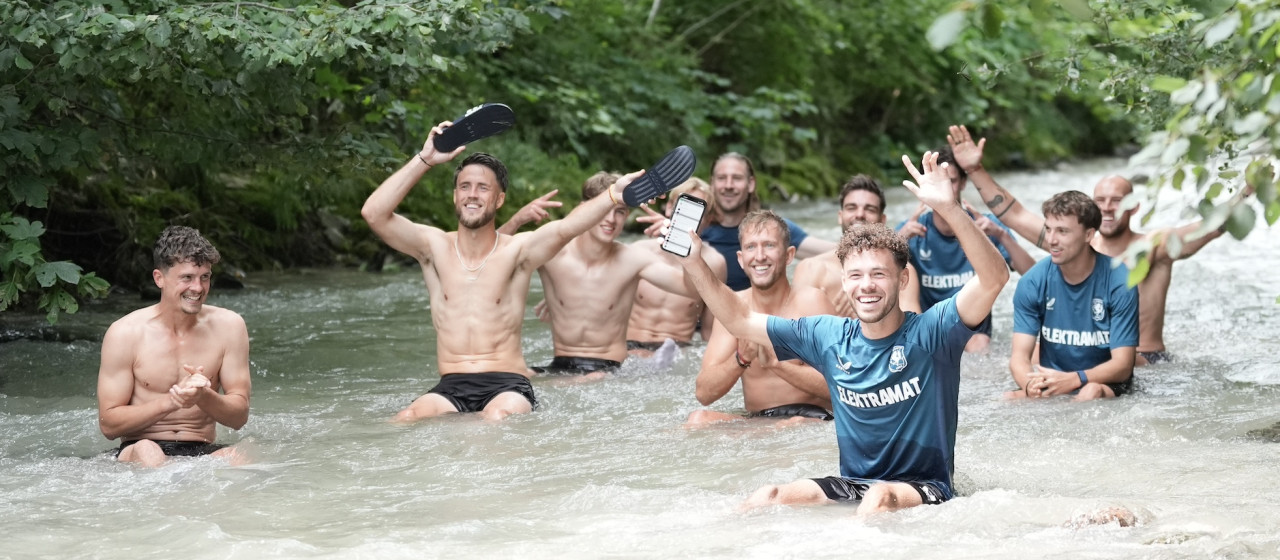 Van Binnenuit | Verfrissende duik tijdens lange trainingsdag