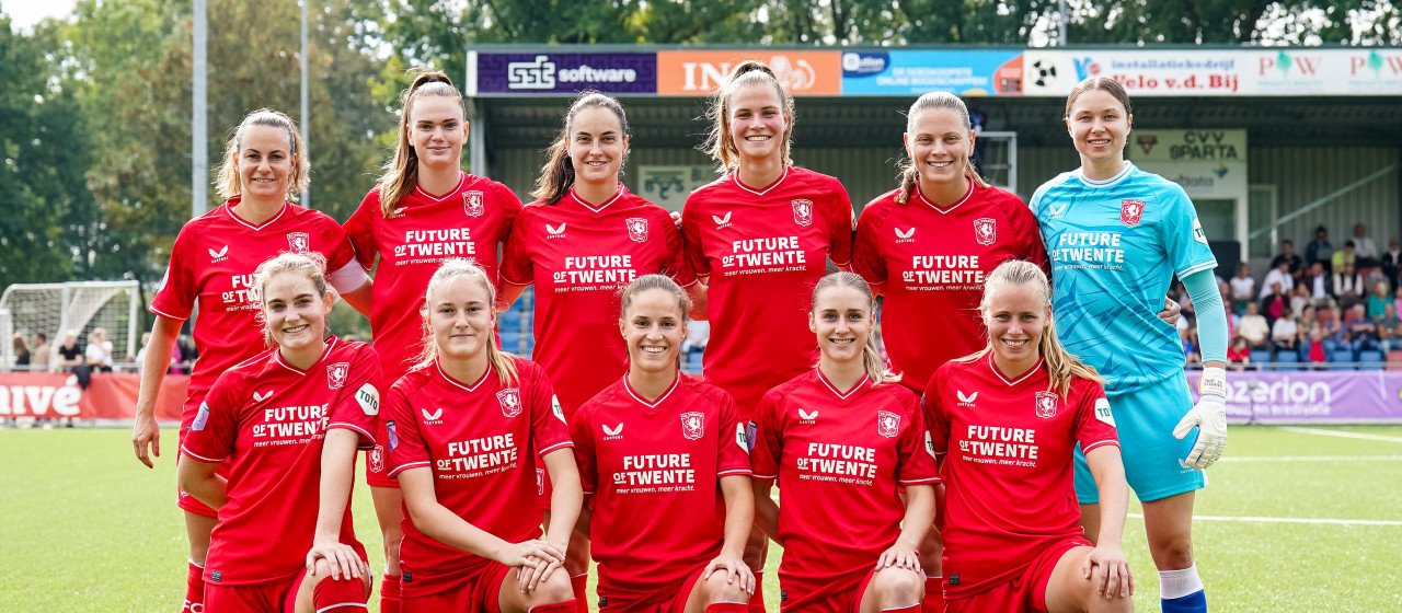 Drie thuiswedstrijden op rij voor FC Twente Vrouwen