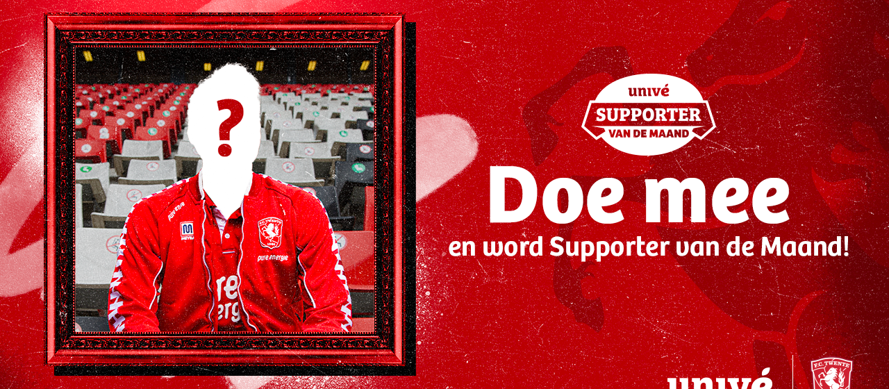 FC Twente en Univé introduceren de ‘Supporter van de Maand’