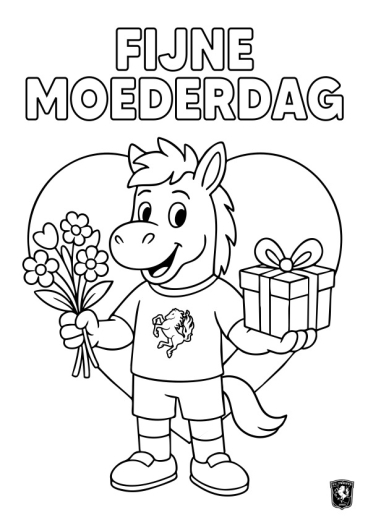 Kleurplaat Rossie Moederdag