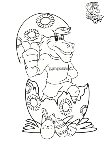 Kleurplaat Pasen 2