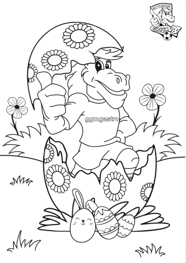 Kleurplaat Pasen
