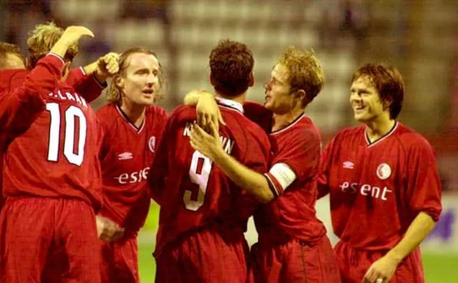 Polonia uit 200901 vreugde na goal Kollmann