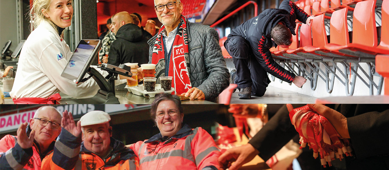 FC Twente kan niet zonder haar vele vrijwilligers