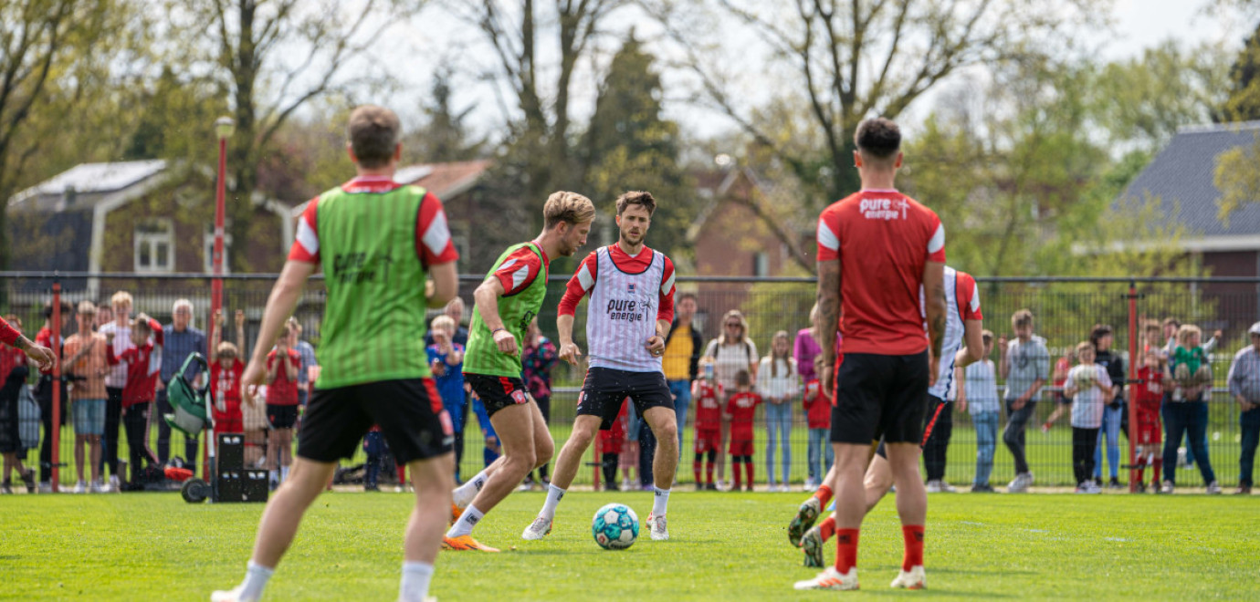 Maandag (15.00 uur) eerste training van het nieuwe seizoen