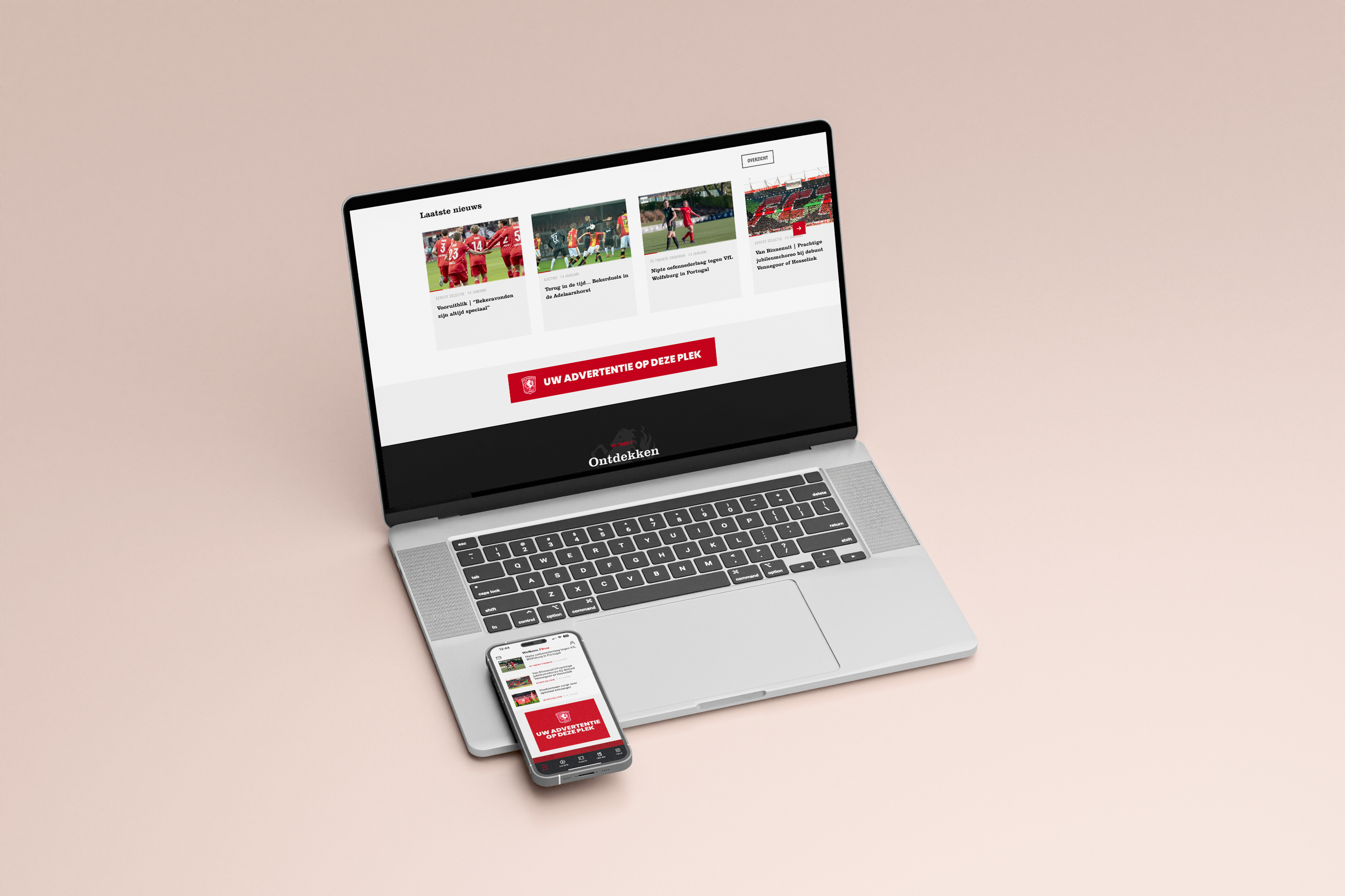 Mockup mobiel + telefoon LR